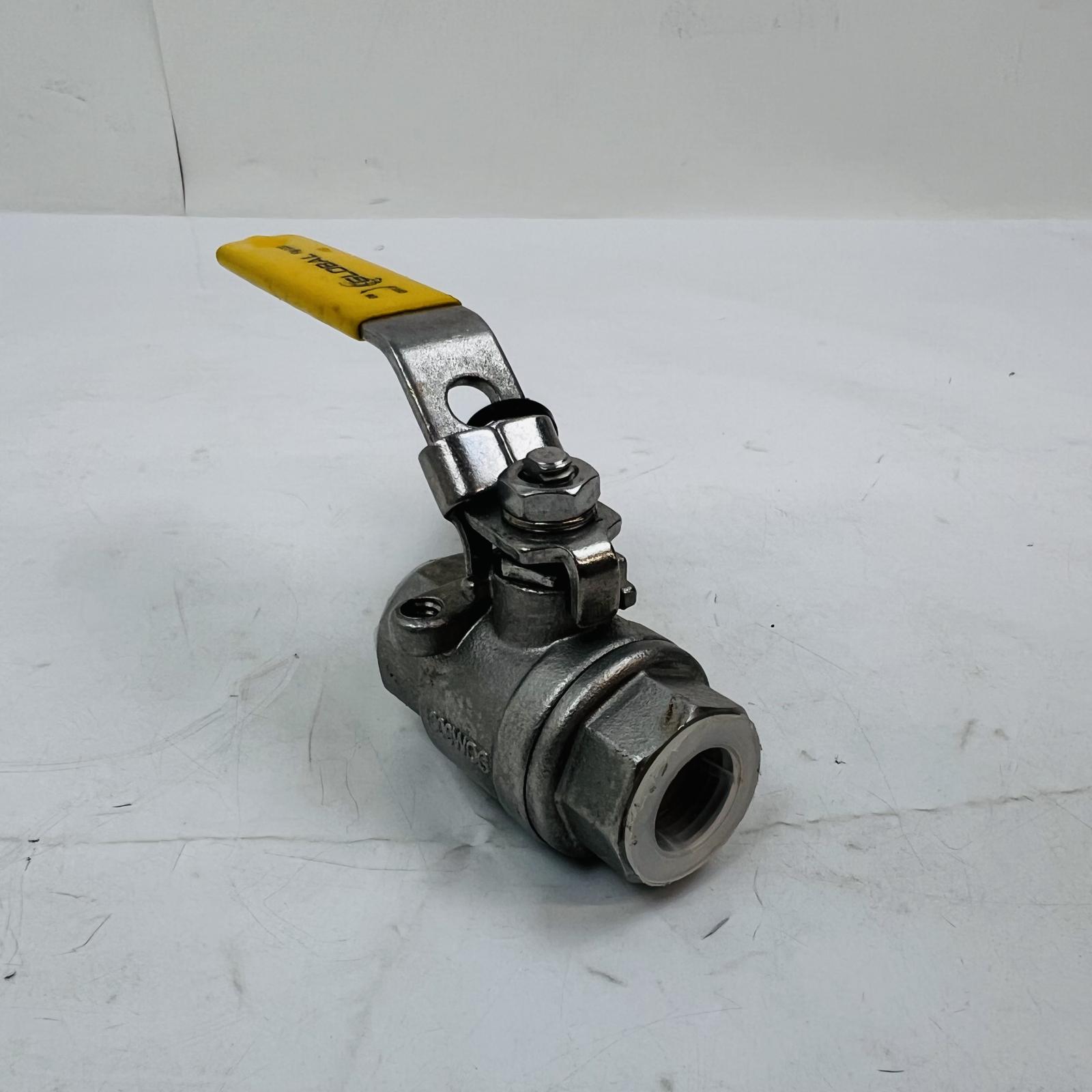 Warren Valve Stainless Steel Ball Valve, 1/2" NPT, 1000 WOG, CF8M - Photo 4