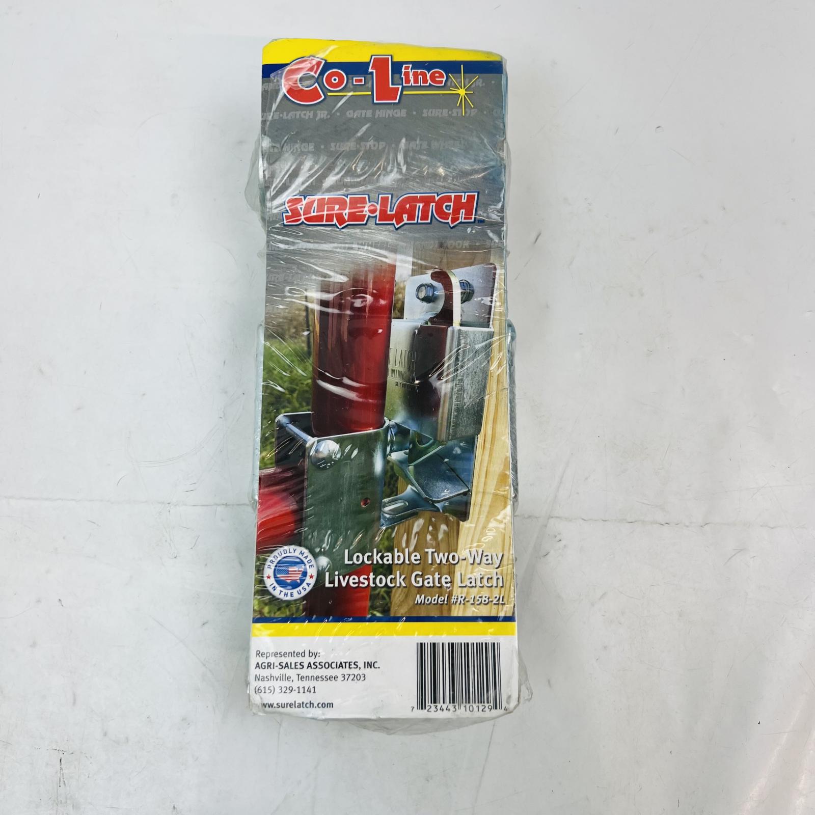 Co-Line Sure-Latch R-158-2L Lockable Two-Way Livestock Gate Latch - Photo 2