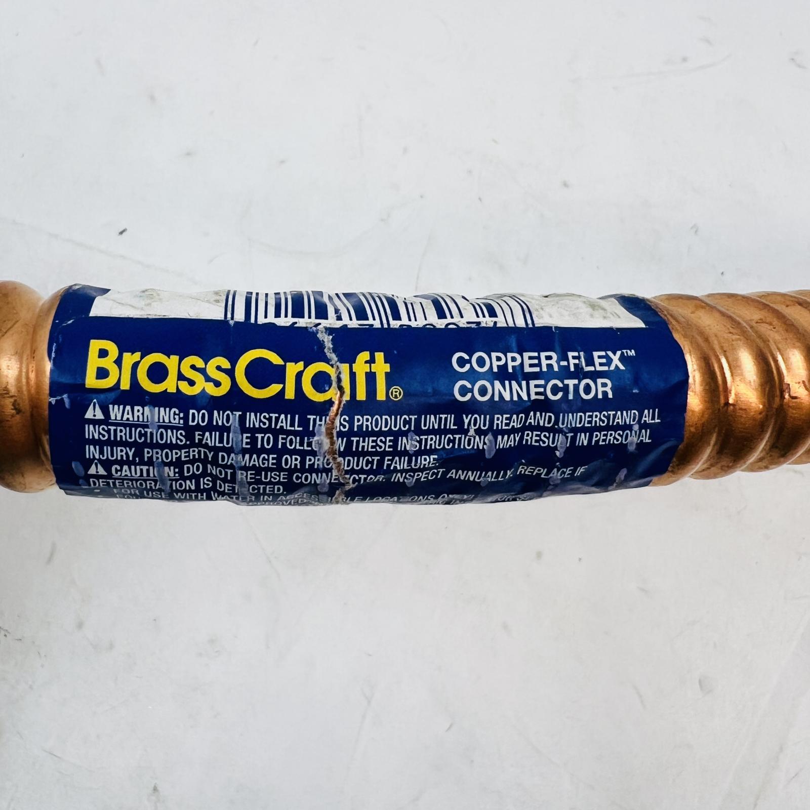 BrassCraft WB00-24N Copper-Flex Connector, 3/4" FIP x 3/4" FIP, 24" - Photo 3