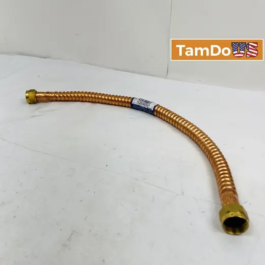 BrassCraft WB00-24N Copper-Flex Connector, 3/4" FIP x 3/4" FIP, 24" at TamDoUS Taylorsville