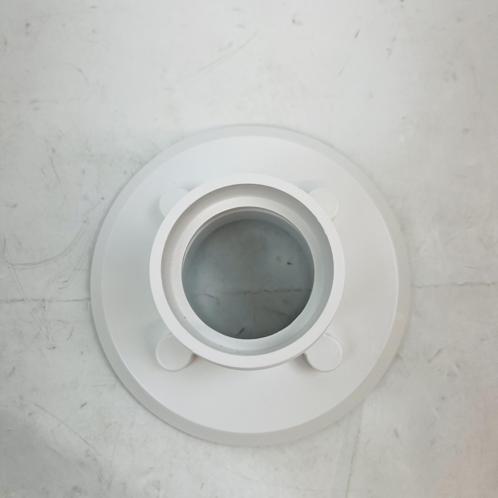 Signature Hardware SH439001WH PVC Drain Flange Coupling, White - Photo 5