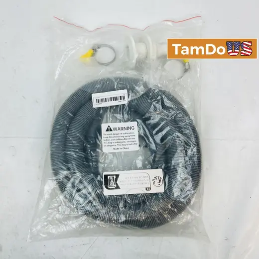 Universal Washing Machine Drain Hose Extension Kit, 2M with Clamps at TamDoUS Taylorsville