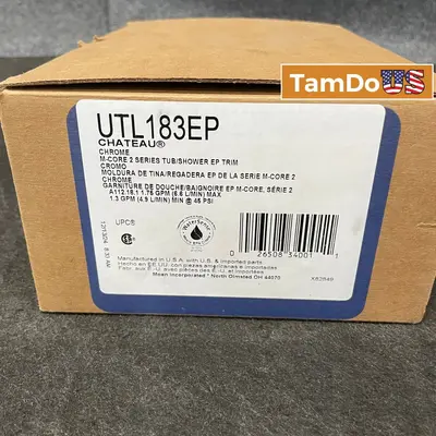 Moen Chateau UTL183EP Chrome M-CORE 2 Series Tub/Shower Trim at Bathroom Fixtures in new condition