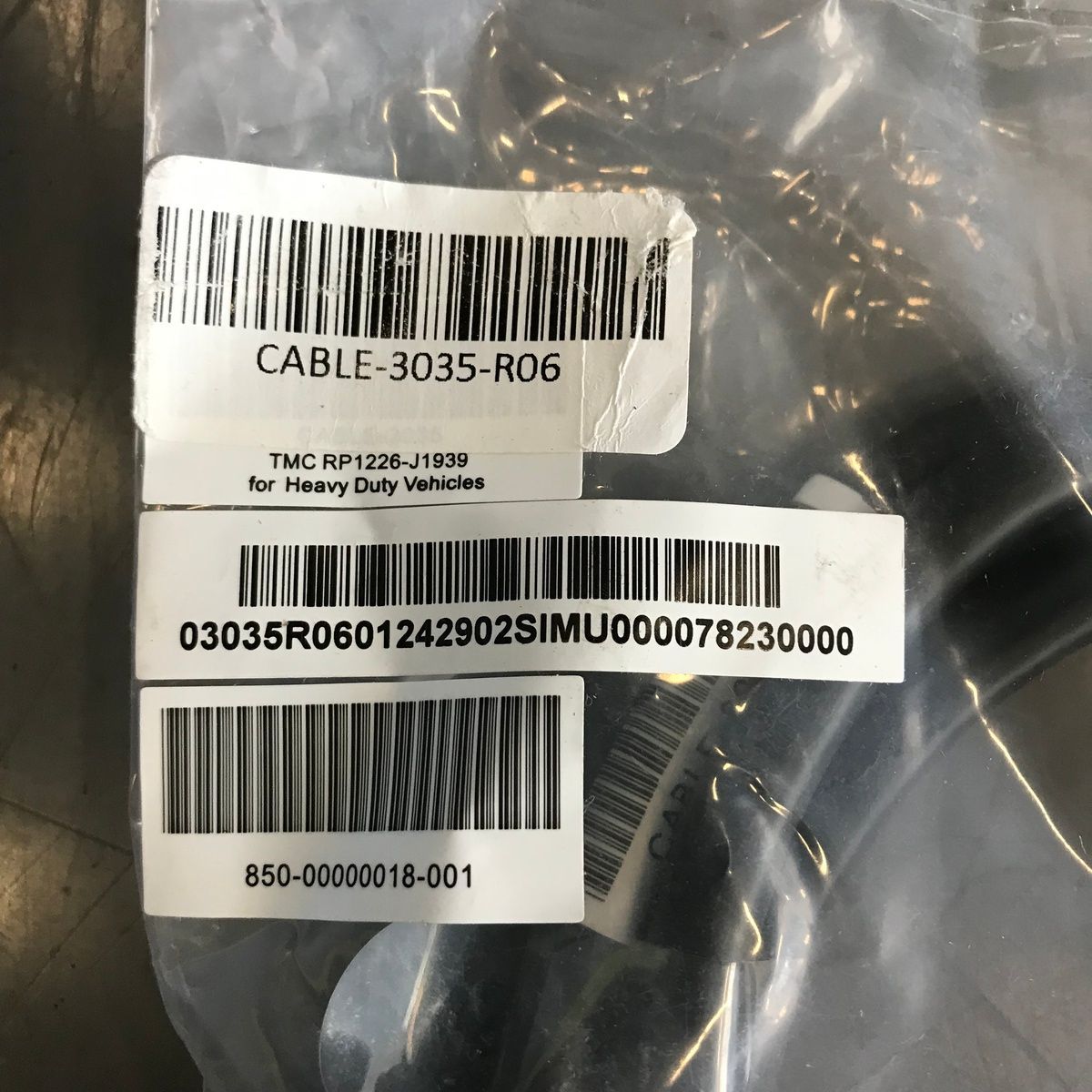 Motive KeepTruckin Cable 3035-R06, TMC RP1226 J1939, Heavy Duty Truck - Photo 3