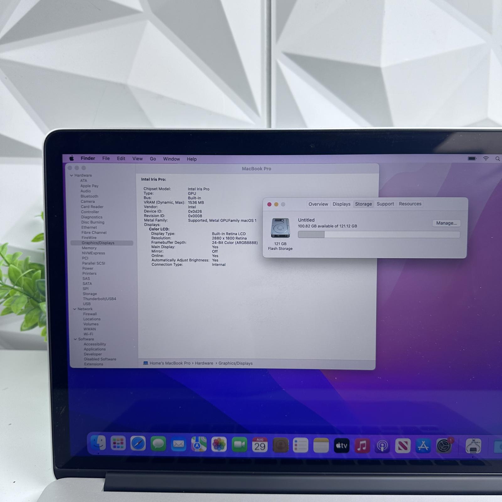 Apple MacBook Pro 15" Retina (Mid 2015), i7-4870HQ, 16GB, 121GB SSD - Photo 13