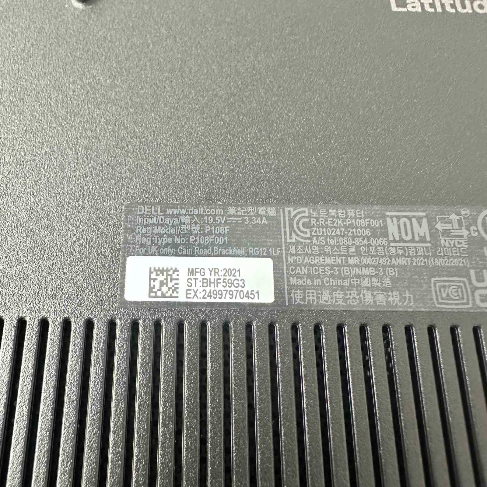 Dell Latitude 3520 Laptop, 15.6" FHD, i5-1135G7, 16GB, 256GB SSD - Photo 12