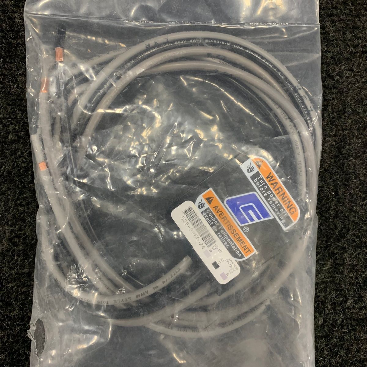 COPELAND 529-0060-24 Power Cable Molded Plug, OEM Replacement, Heavy Duty - Photo 3