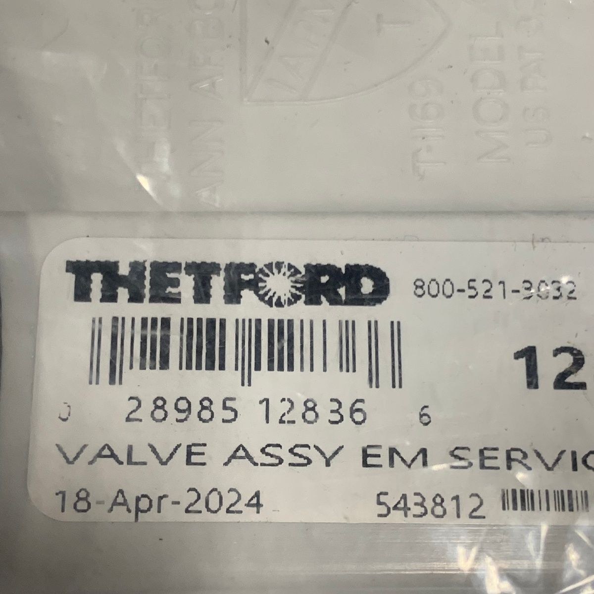 Thetford 12836 Valve Assembly EM Service Package - Photo 9
