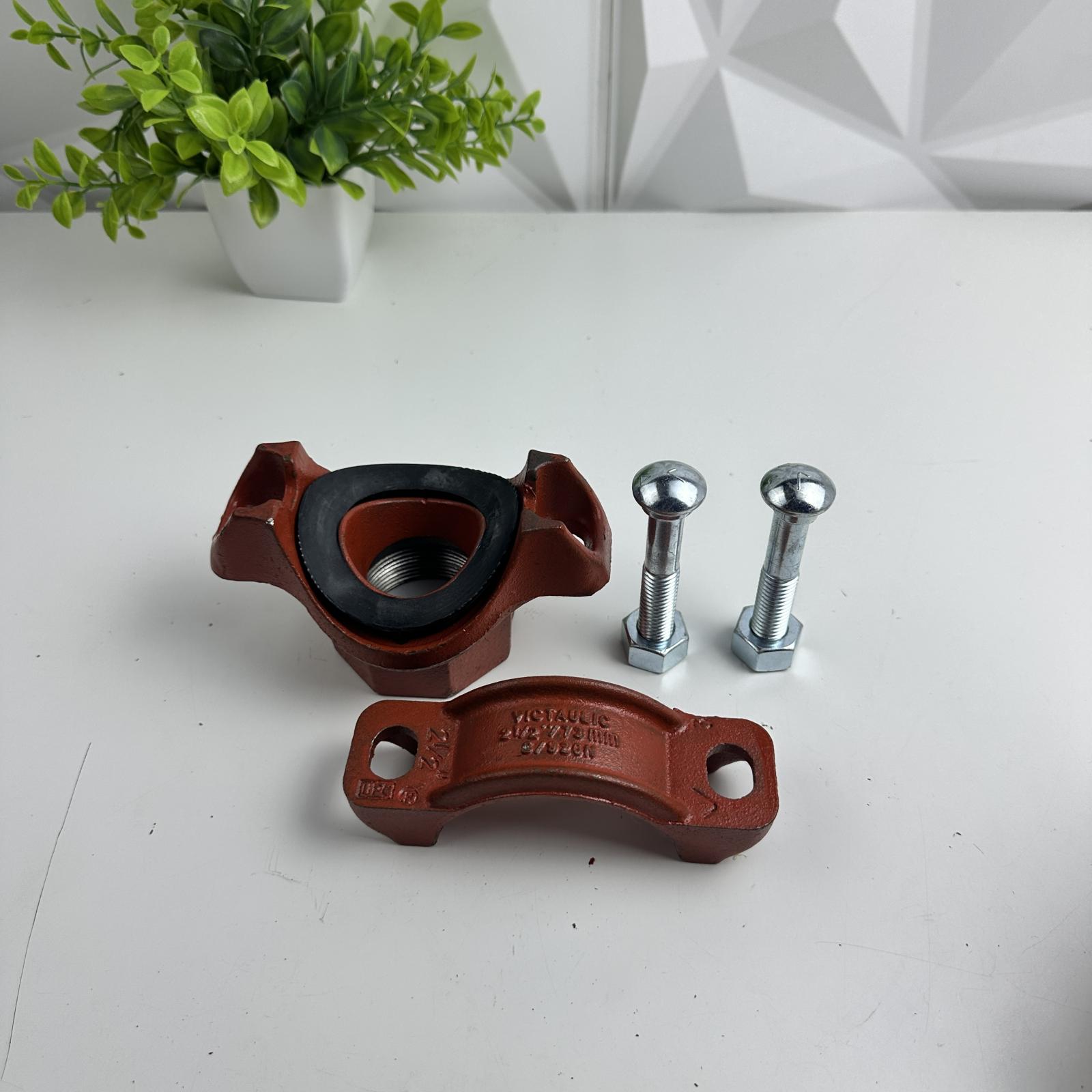 Victaulic 920N Mechanical Tee Branch Outlet, 2 1/2" × 1 1/2" NPT, Hole 2" - Photo 2