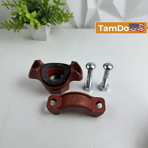 Victaulic 920N Mechanical Tee Branch Outlet, 2 1/2" × 1 1/2" NPT, Hole 2" at TamDoUS Taylorsville