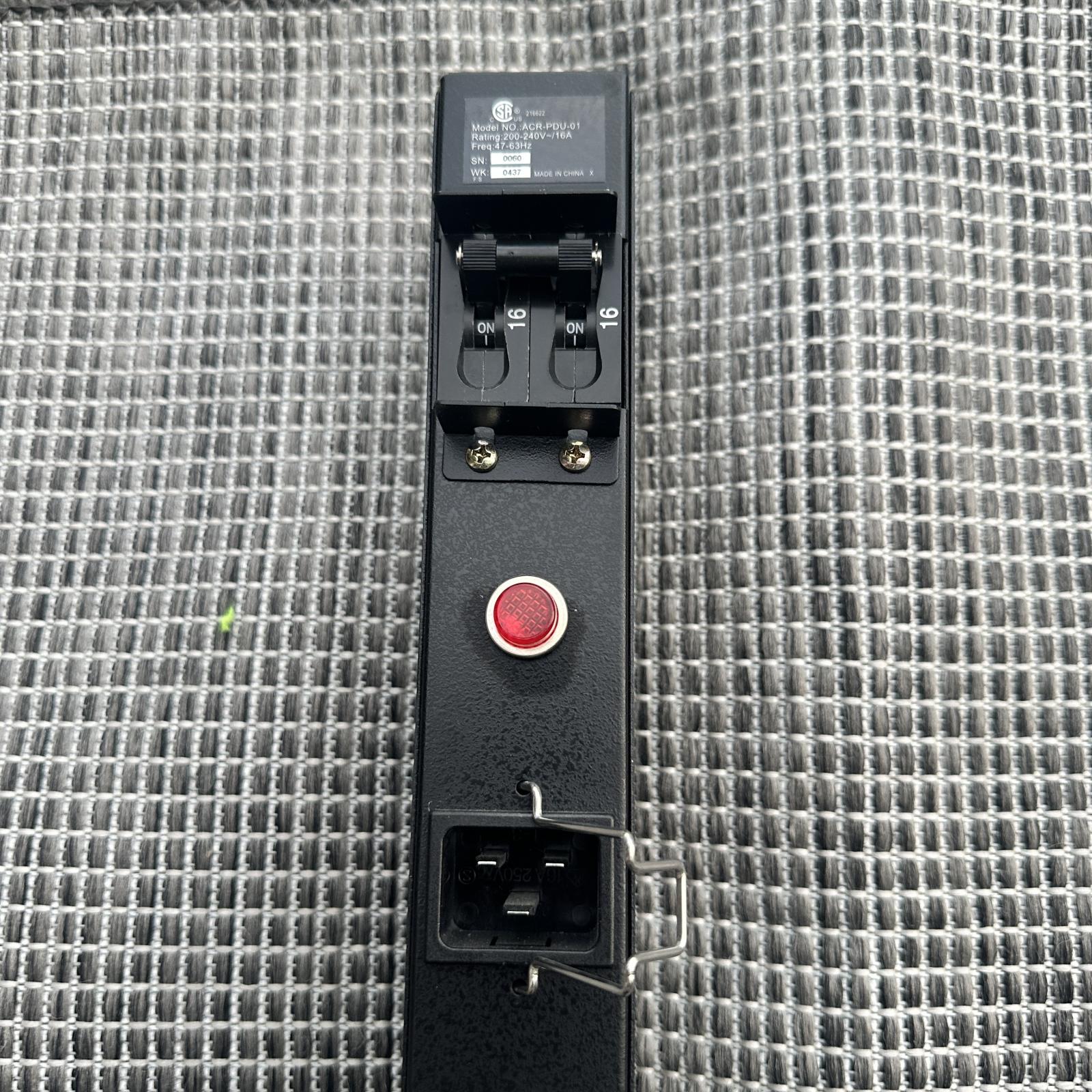 ACR-PDU-01 Rackmount PDU Power Strip, 200-240V, 16A, 8 Outlets - Photo 3