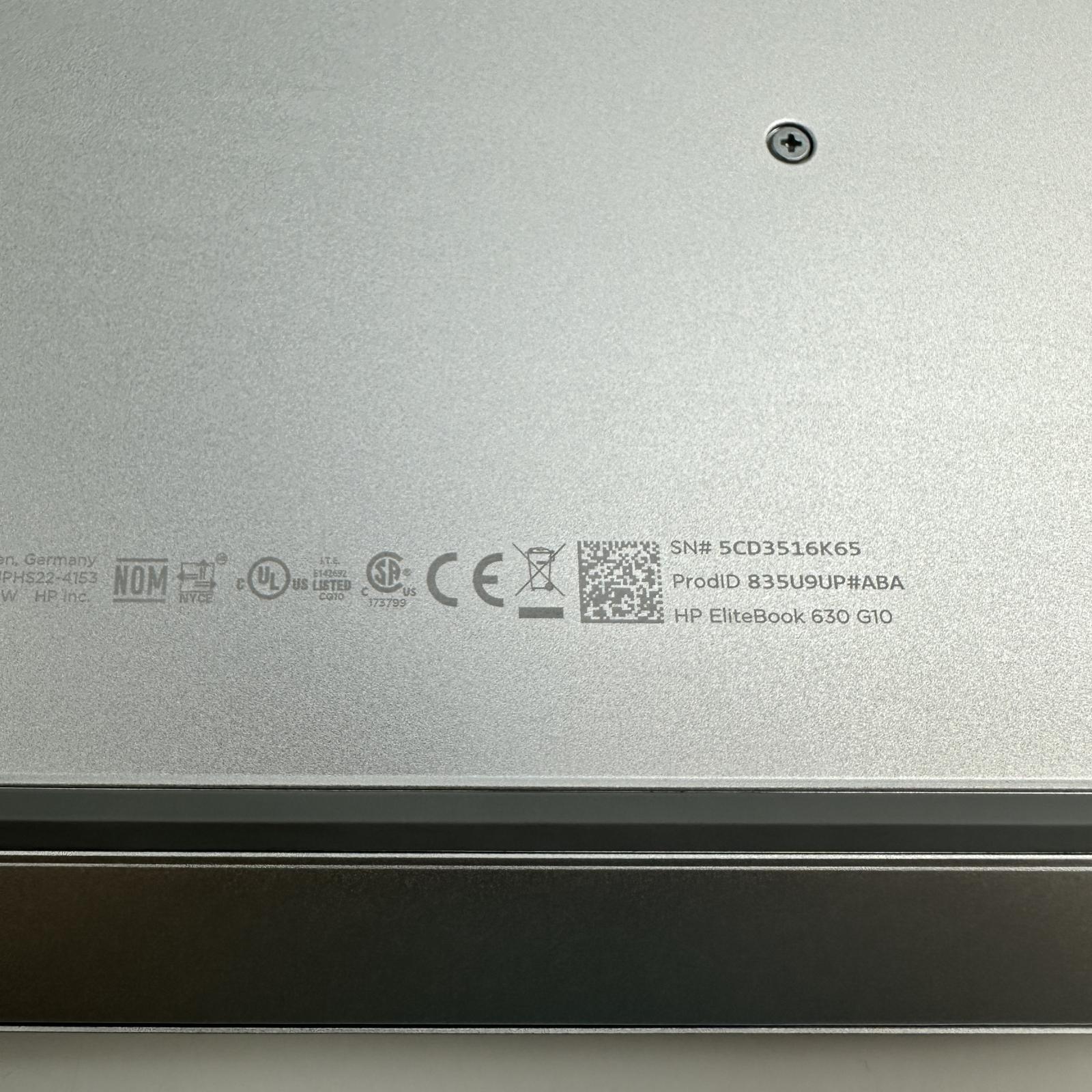 HP EliteBook 630 G10 Laptop, 13.3" FHD, i7-1365U, 32GB, 256GB SSD - Photo 14