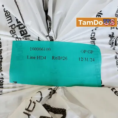 Speed Pack SP19x5W Gusseted Centerfold Roll White Packaging Film 19" x 1800ft at Office in new condition