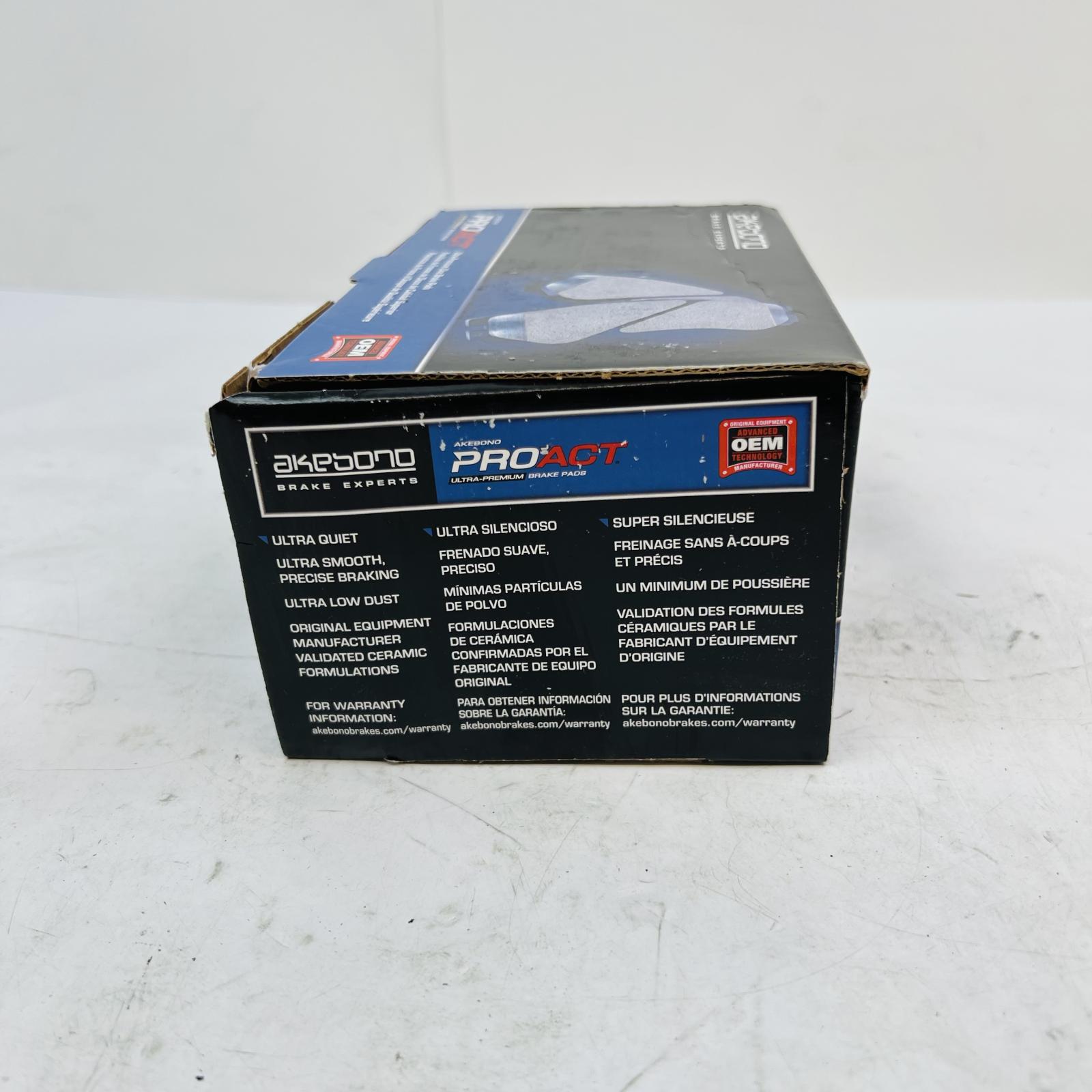 Akebono ACT824 ProACT Ultra-Premium Ceramic Disc Brake Pads - Photo 6