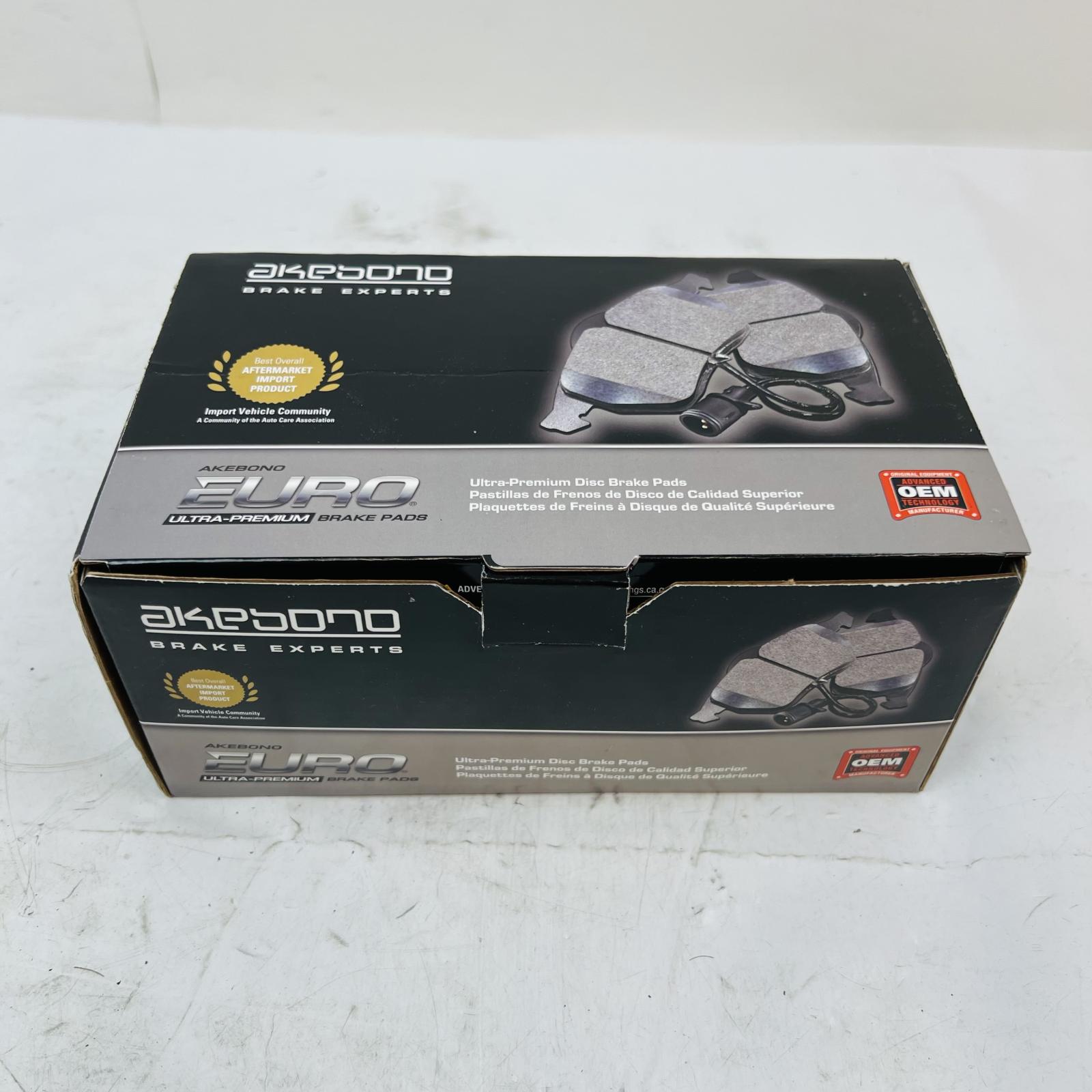Akebono EUR1692 EURO Ultra-Premium Ceramic Disc Brake Pads - Photo 2