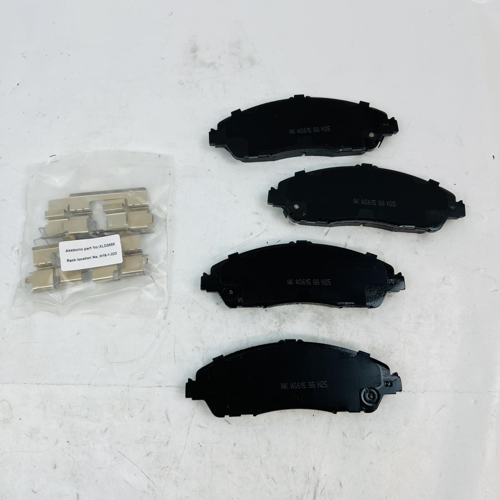 Akebono ACT1280 ProACT Ultra-Premium Ceramic Disc Brake Pads - Photo 5