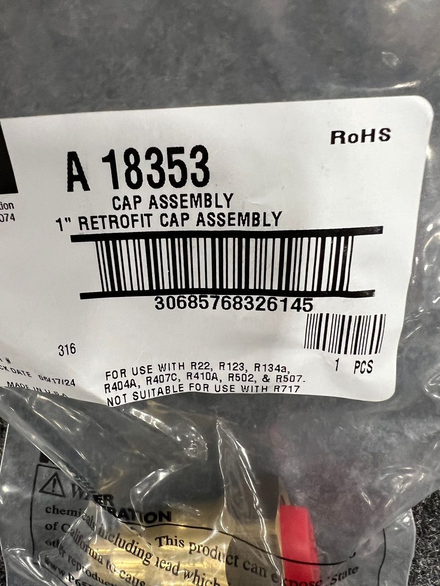 Mueller A18353 1" Retrofit Cap Assembly - Photo 8