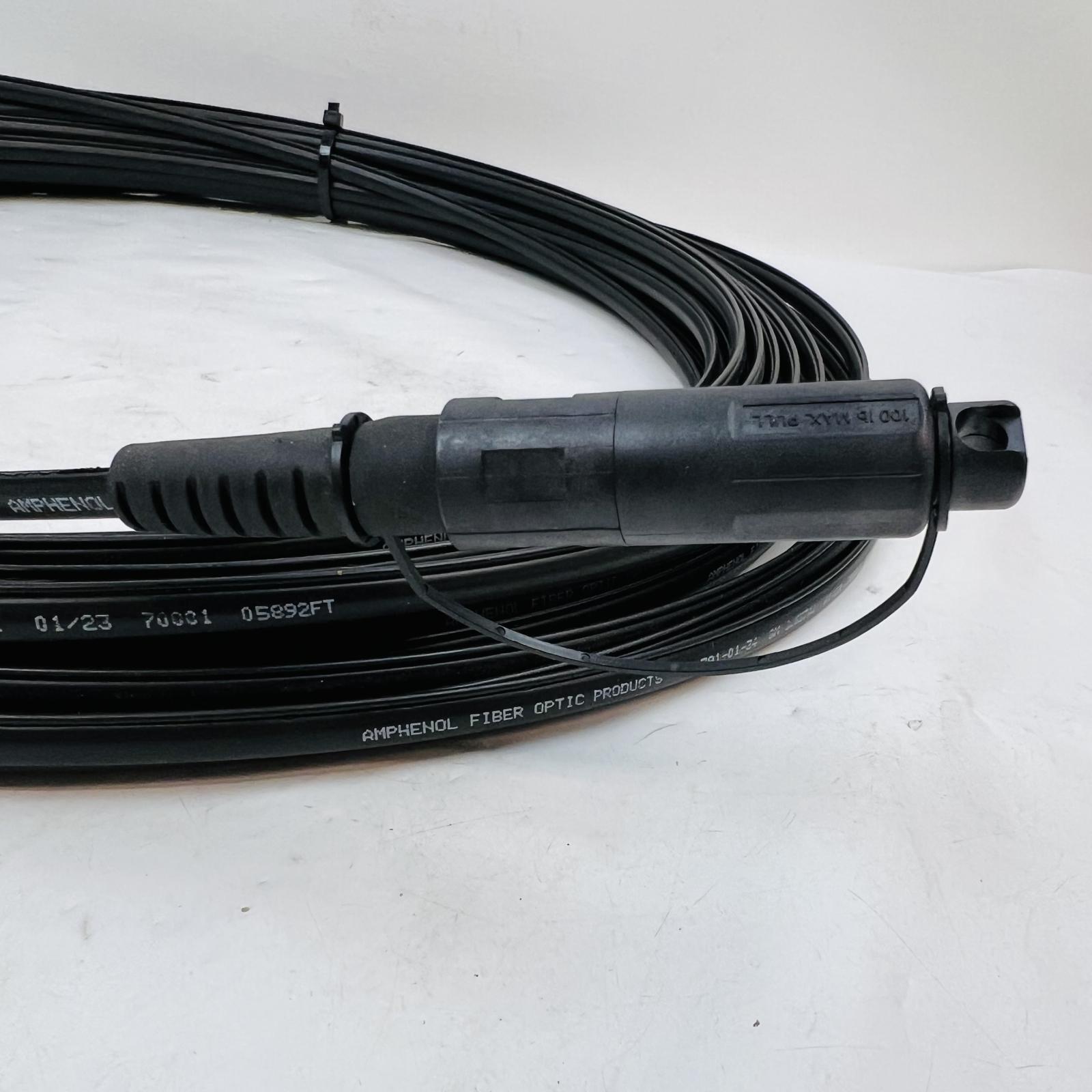 Amphenol Fiber Optic Cable 33-791-01-34 SM G.657A1, Black - Photo 5