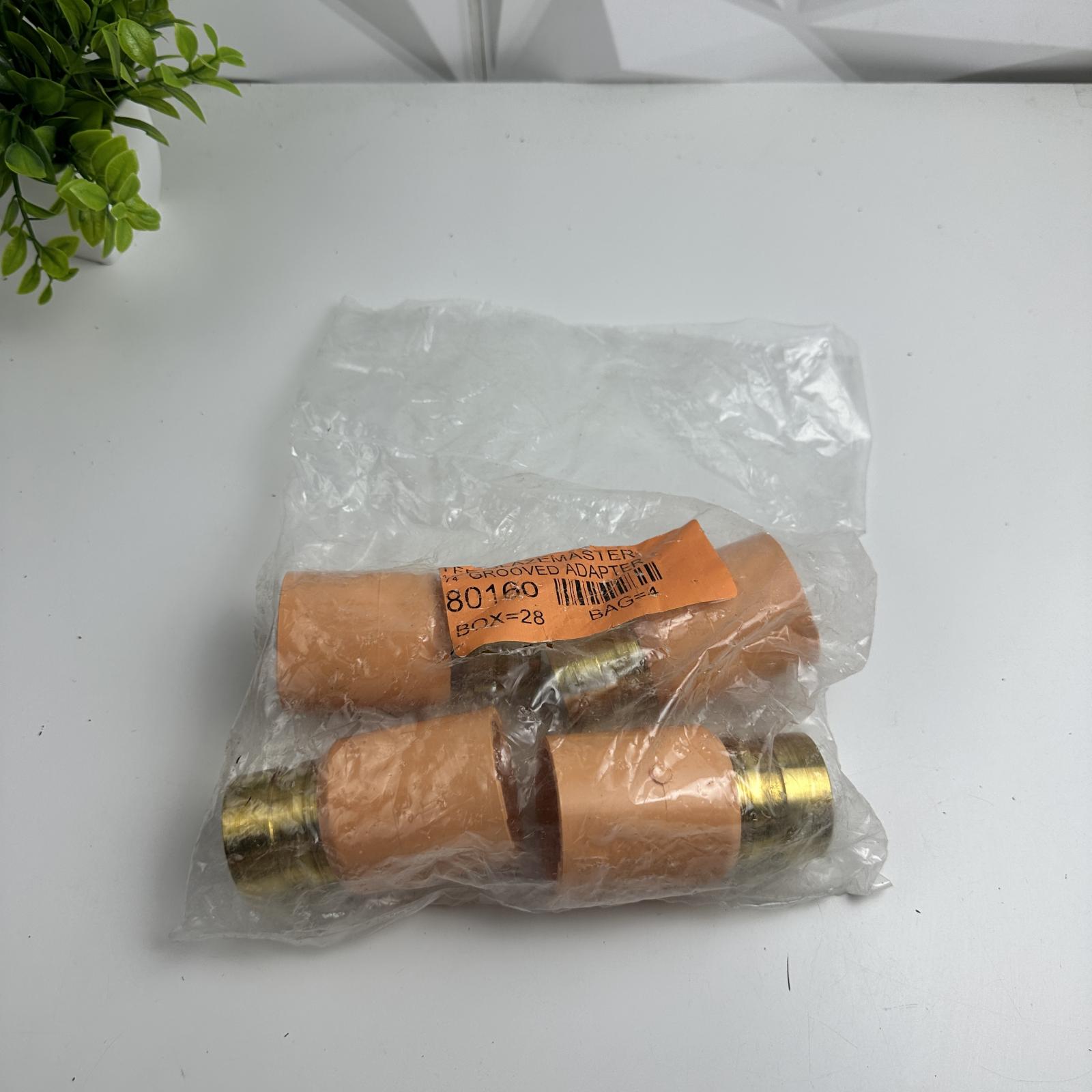 TFP Blazemaster 80160 1/4" Grooved Adapter, Bag of 4 - Photo 2