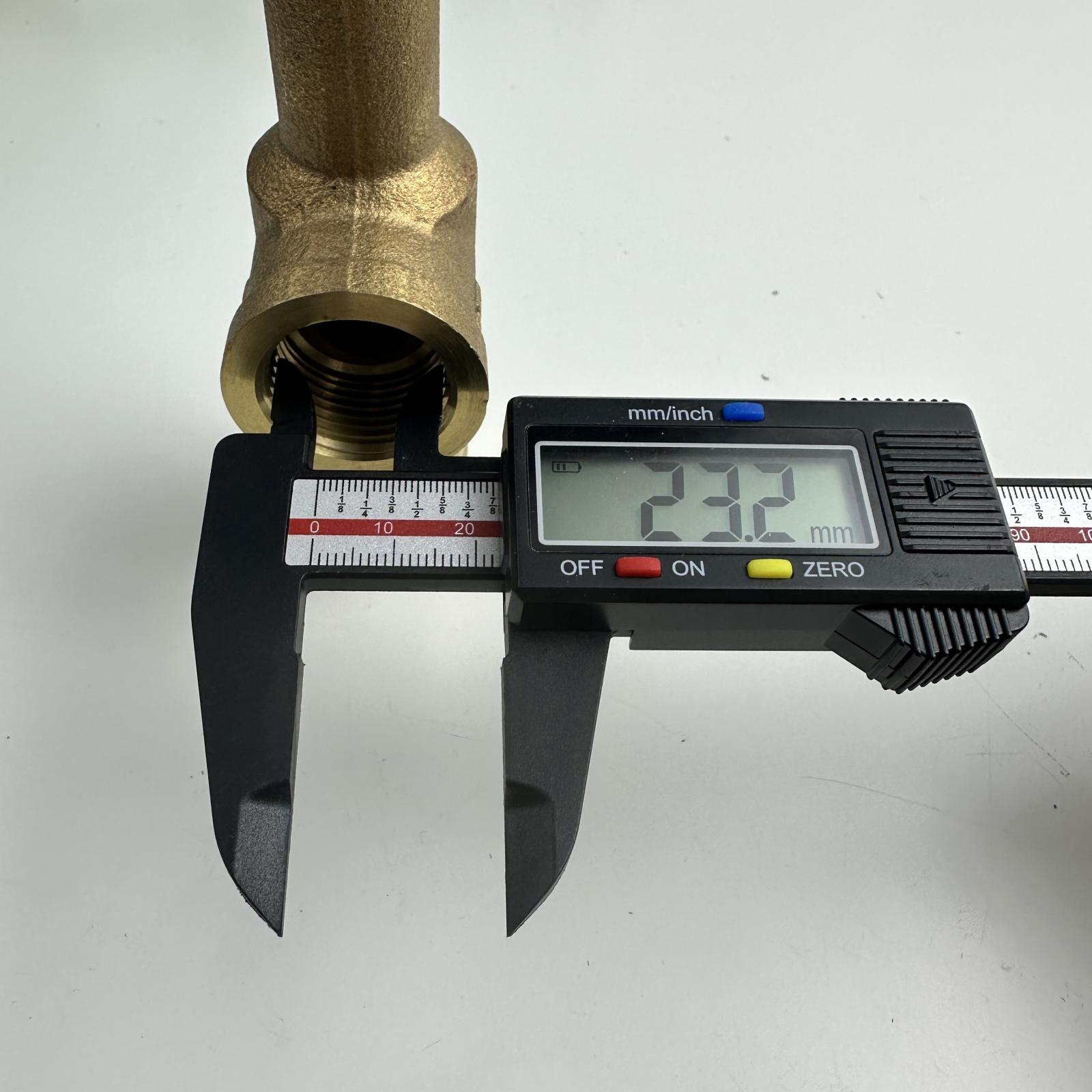 Spraying Systems Brass Control Valve, 300 PSI, 3/4" NPT x 1/2" Side Port - Photo 11