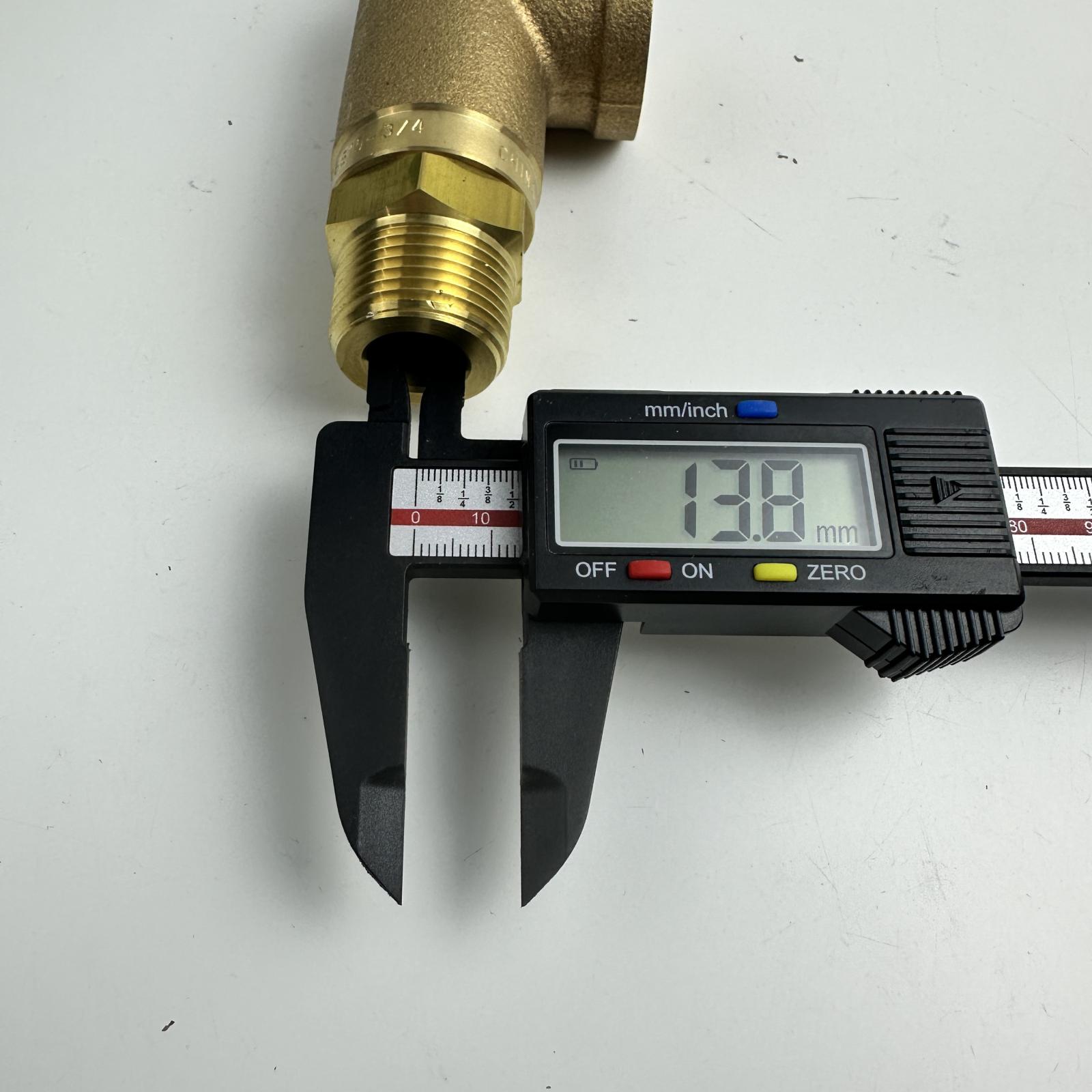 Spraying Systems Brass Control Valve, 300 PSI, 3/4" NPT x 1/2" Side Port - Photo 7