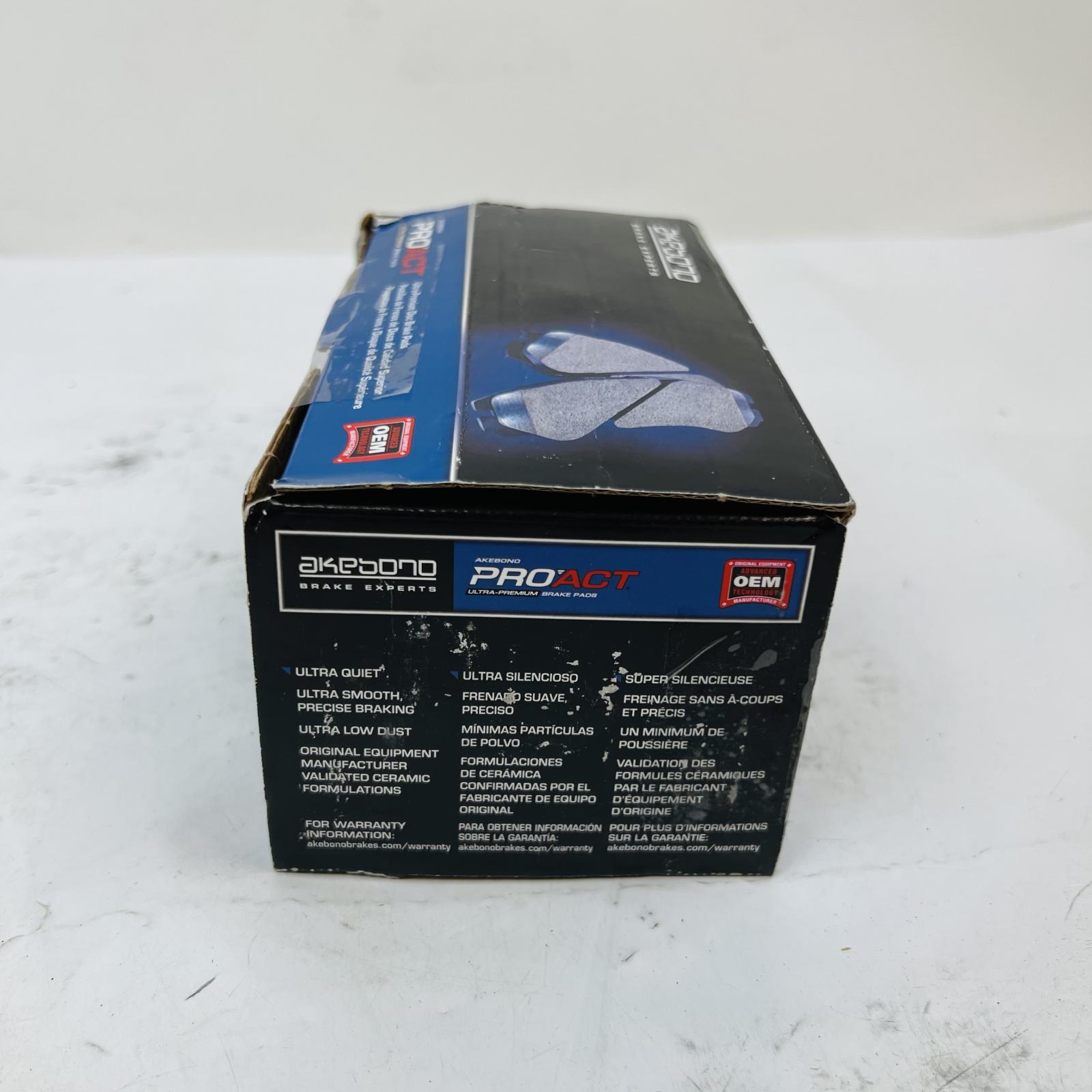 Akebono ProACT ACT782 Ceramic Disc Brake Pads, Ultra-Premium OEM - Photo 7