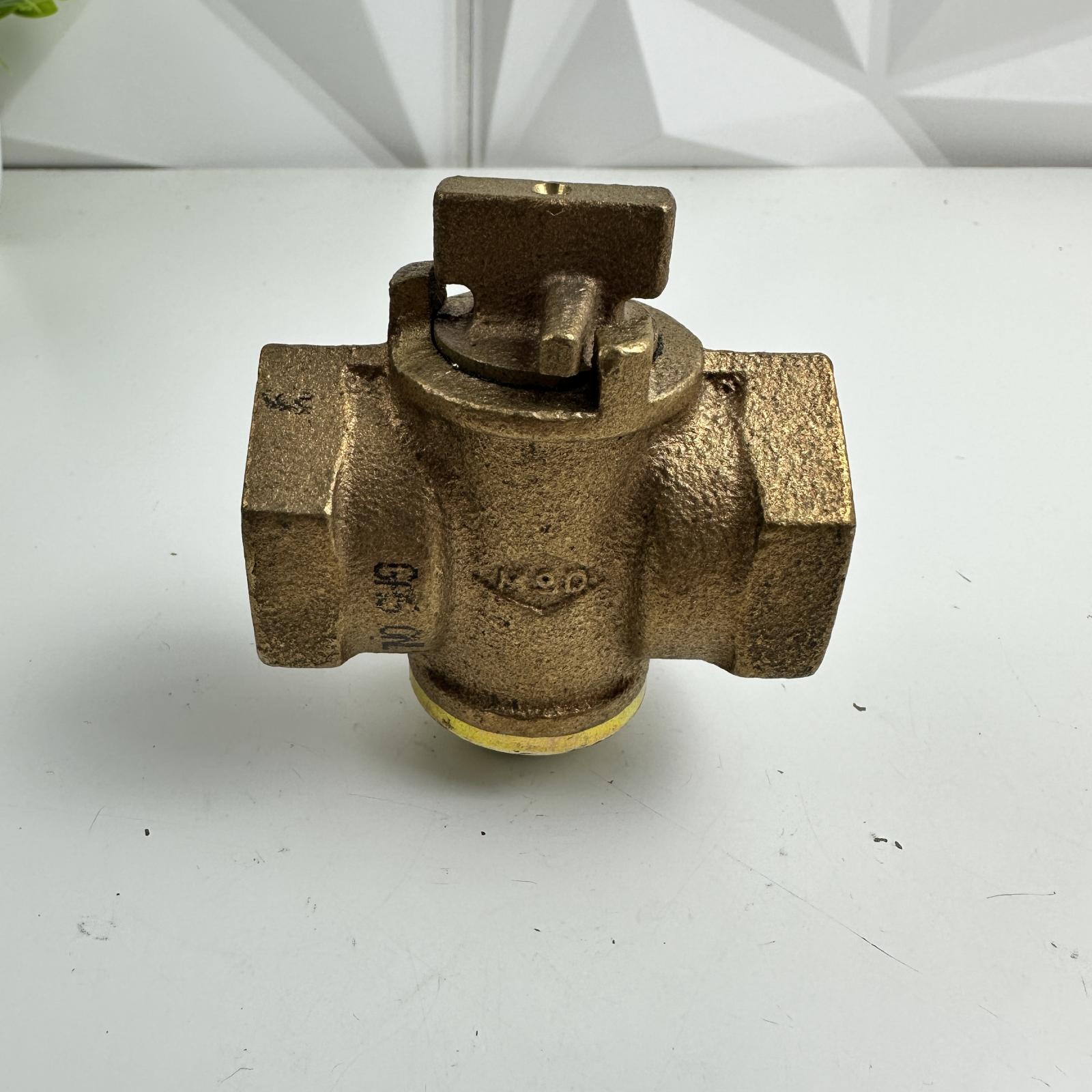 1-1/4" Brass Swing Check Valve, Threaded NPT, Heavy Duty Water/Gas Line - Photo 6