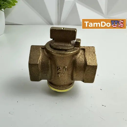 1-1/4" Brass Swing Check Valve, Threaded NPT, Heavy Duty Water/Gas Line at TamDoUS Taylorsville