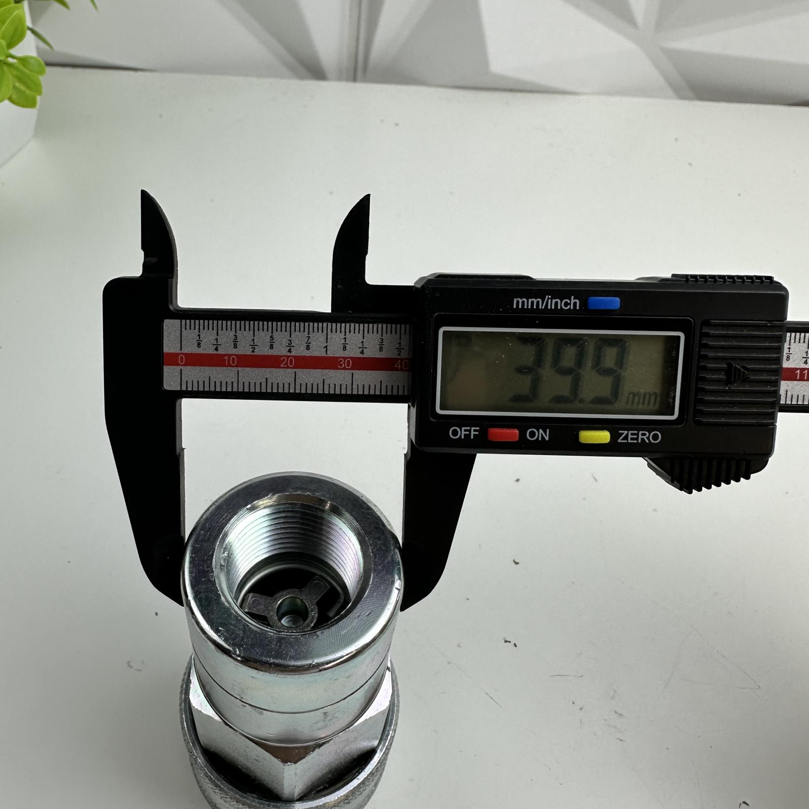 PGI HNV-34-F Hydraulic Quick Coupler, 1-1/4" NPT Female, Steel - Photo 8