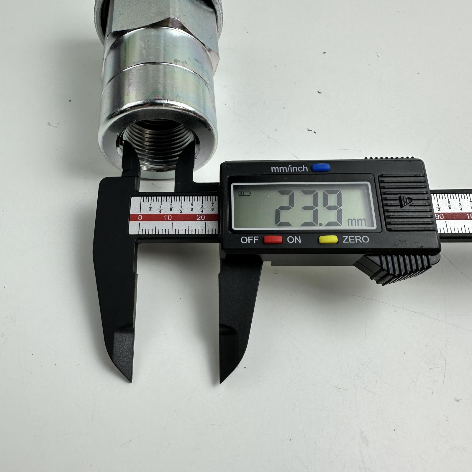 PGI HNV-34-F Hydraulic Quick Coupler, 1-1/4" NPT Female, Steel - Photo 4