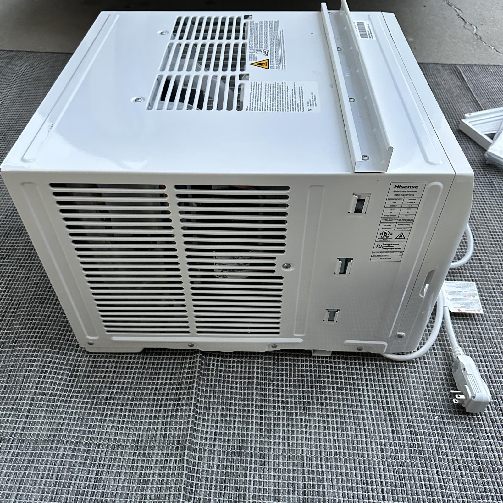 Hisense Medium Room Window Air Conditioner, Remote Included (115V, 10000-BTU) - Photo 8