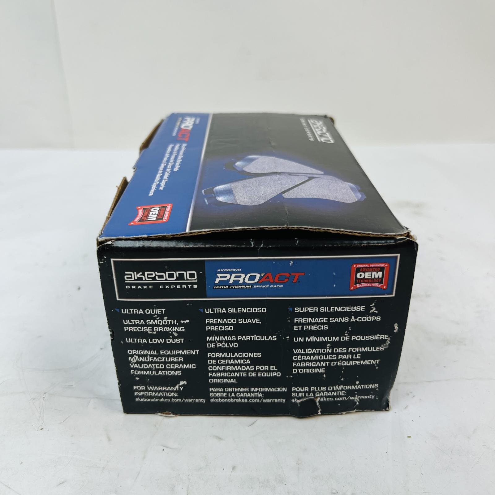 Akebono ProACT ACT1011 Ceramic Disc Brake Pads - Photo 6