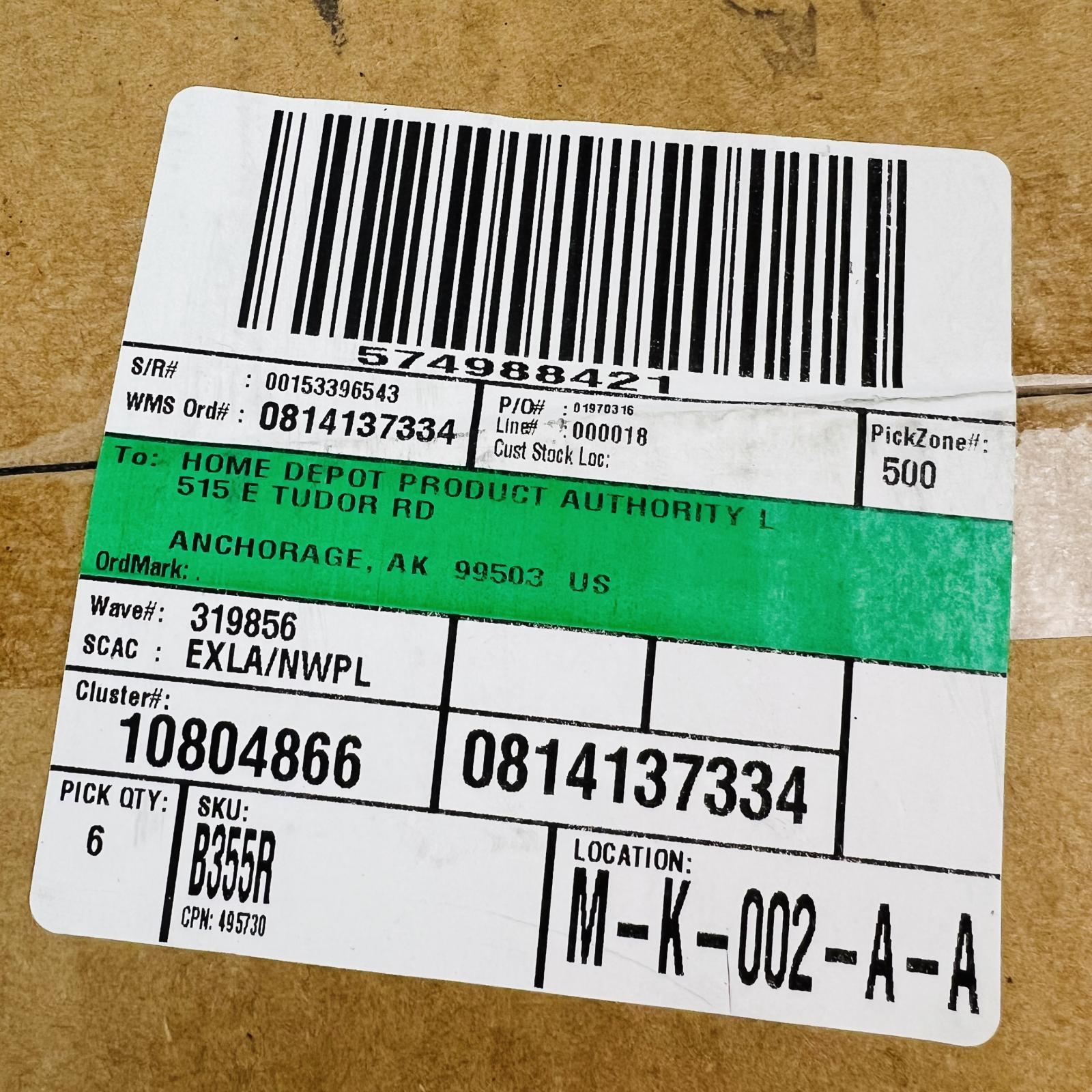 Carlon B355R 3-Gang Old Work Electrical Box, 55 cu. in. (6-pack) - Photo 7