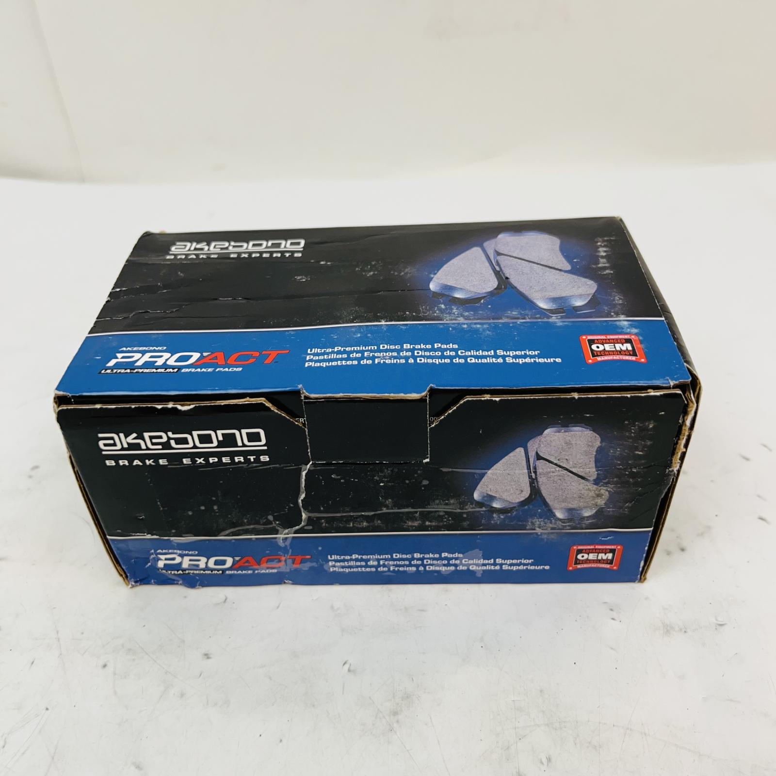 Akebono ACT741 ProACT Ceramic Brake Pads Front OEM for Honda Civic Acura EL - Photo 7