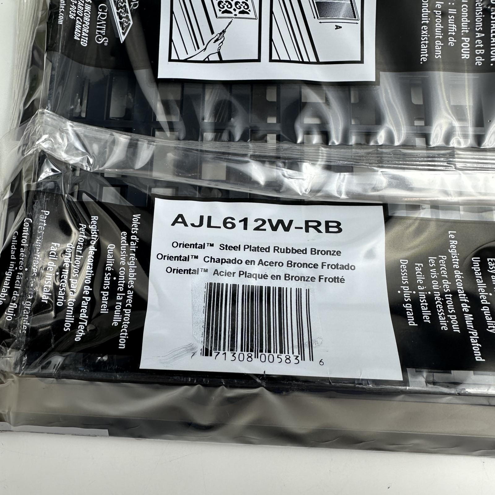 Decor Grates 6"x12" Wall/Ceiling Register Vent, Rubbed Bronze - Photo 5