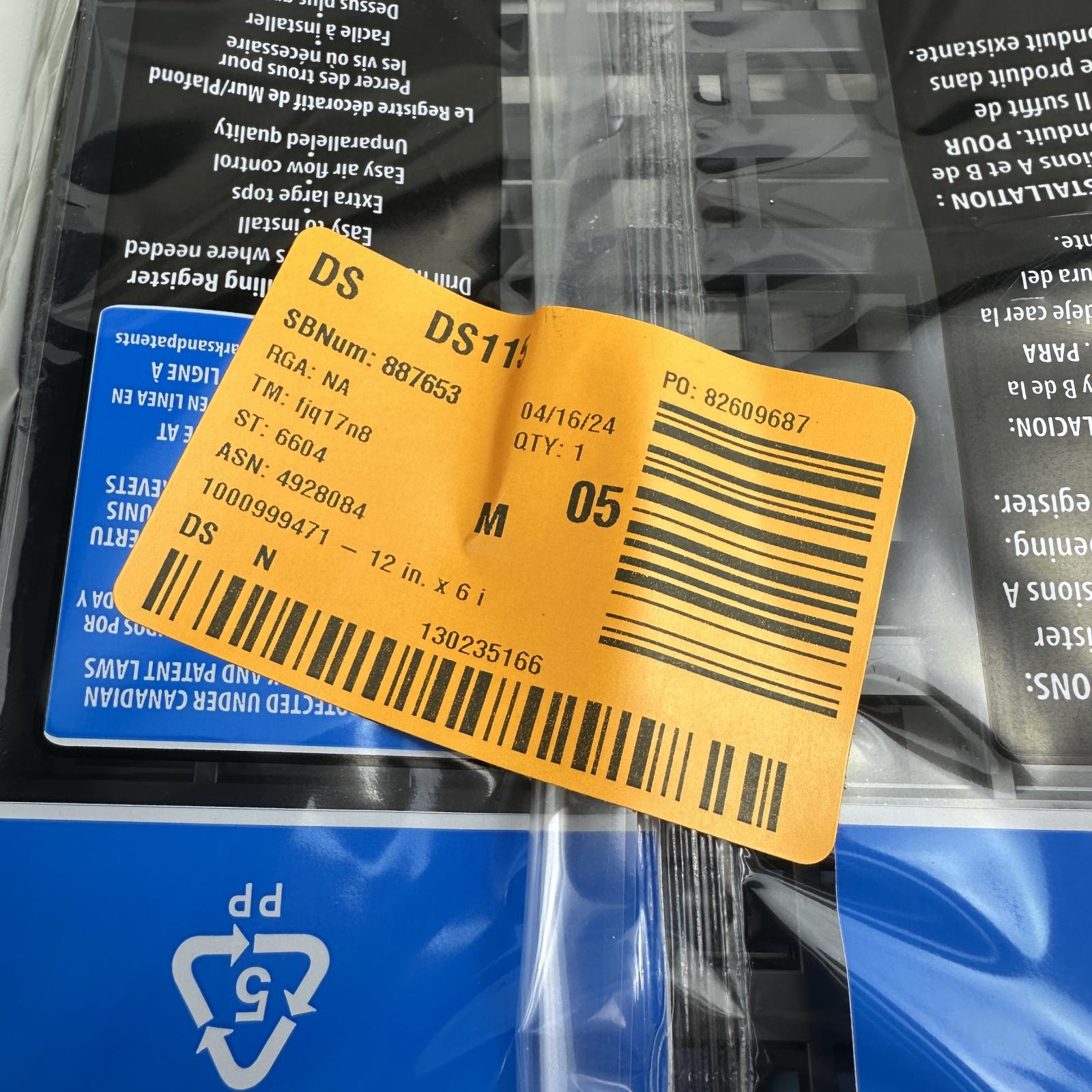 Decor Grates 6"x12" Wall/Ceiling Register Vent, Rubbed Bronze - Photo 6