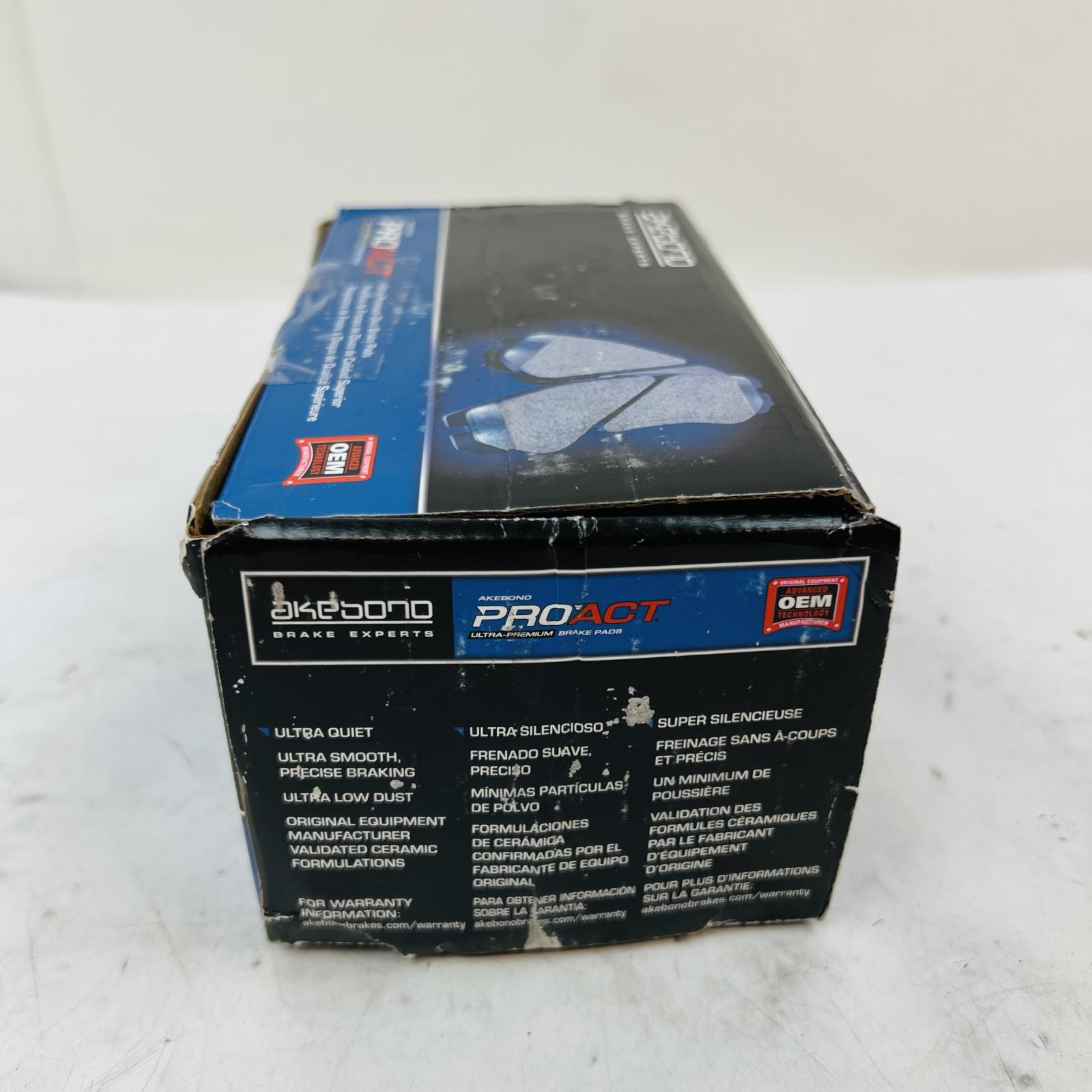 Akebono ACT954 ProACT Ceramic Brake Pads Front OEM for Toyota Camry Lexus ES300 - Photo 6