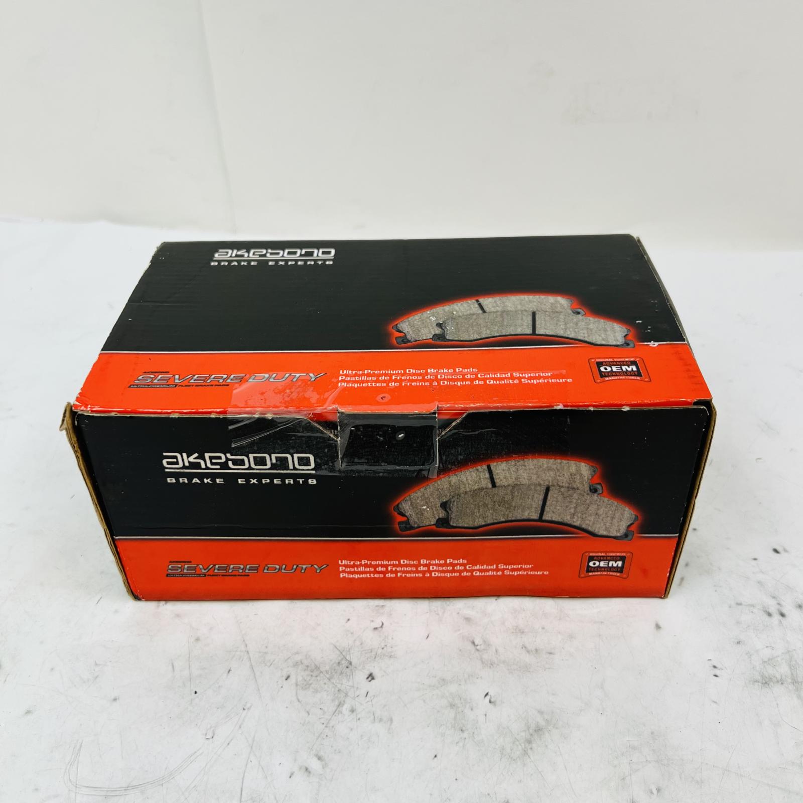 Akebono SDF1721 Severe Duty Ceramic Brake Pads Front OEM for Ford F-150 - Photo 2