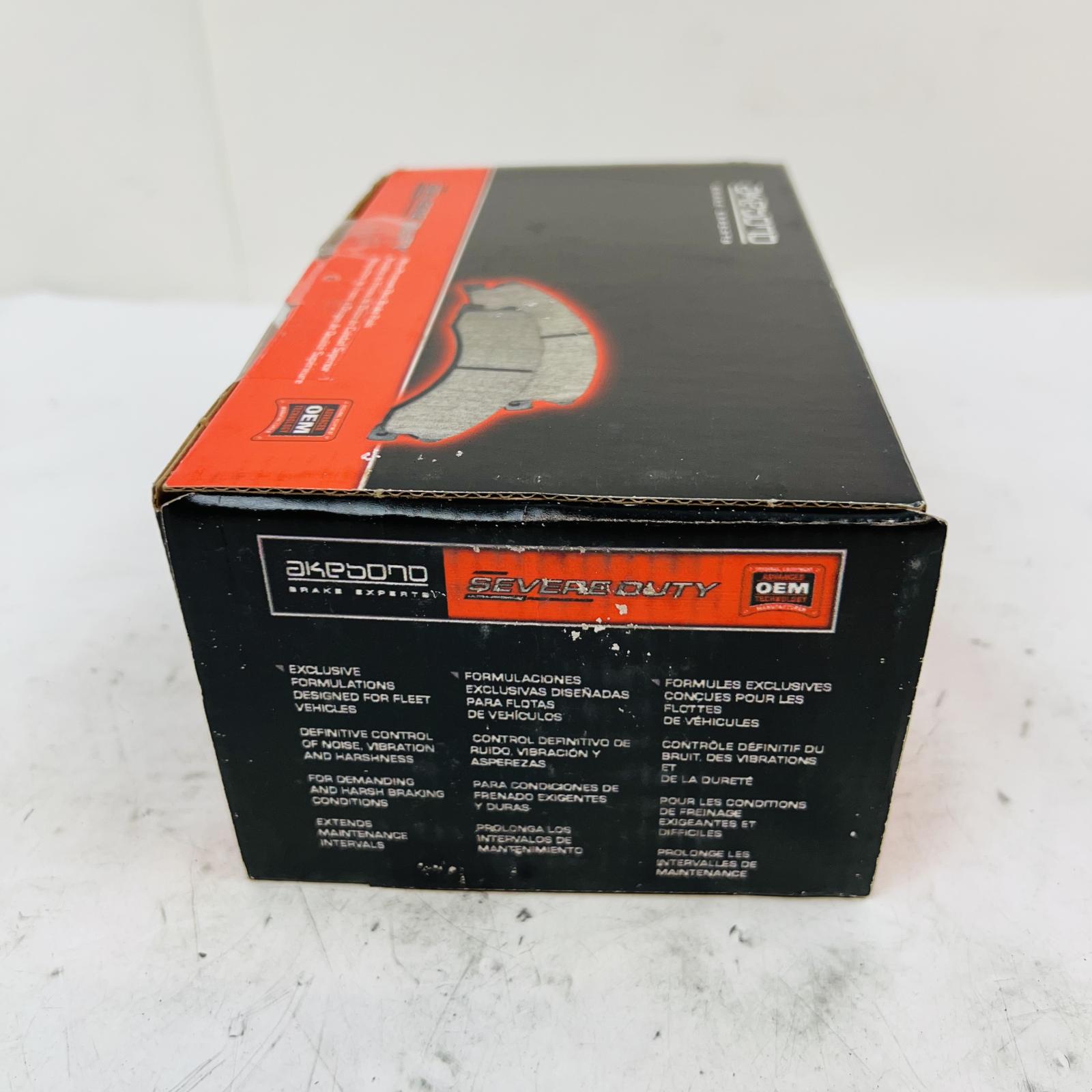 Akebono SDF1721 Severe Duty Ceramic Brake Pads Front OEM for Ford F-150 - Photo 6