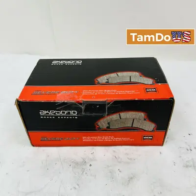 Akebono SDF1721 Severe Duty Ceramic Brake Pads Front OEM for Ford F-150 at Automotive Tools & Supplies in new condition