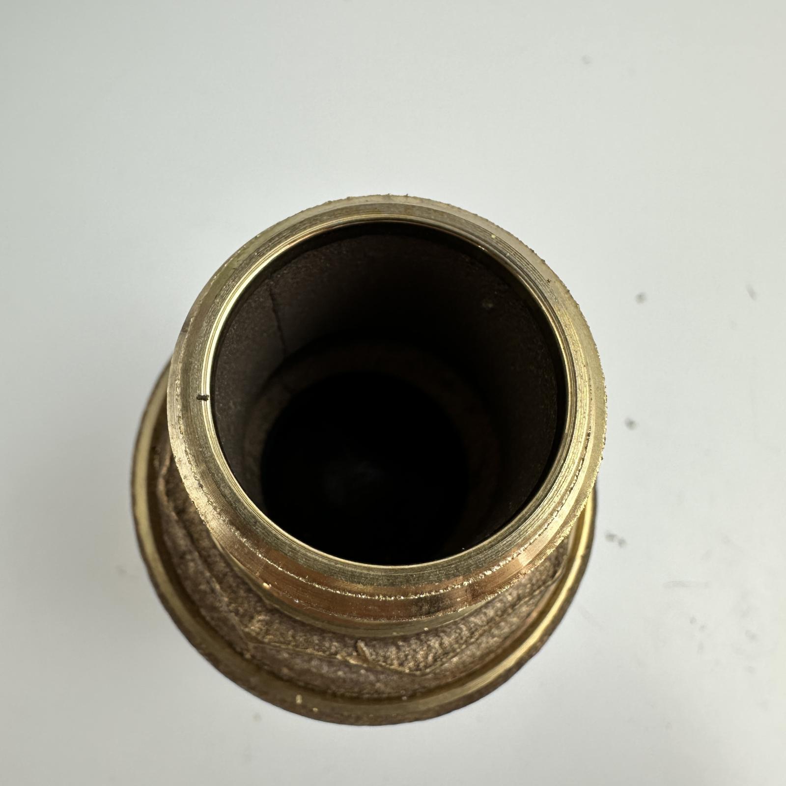 M&D Brass Check Valve 1" NPT 300WOG One Way Non-Return Valve - Photo 6
