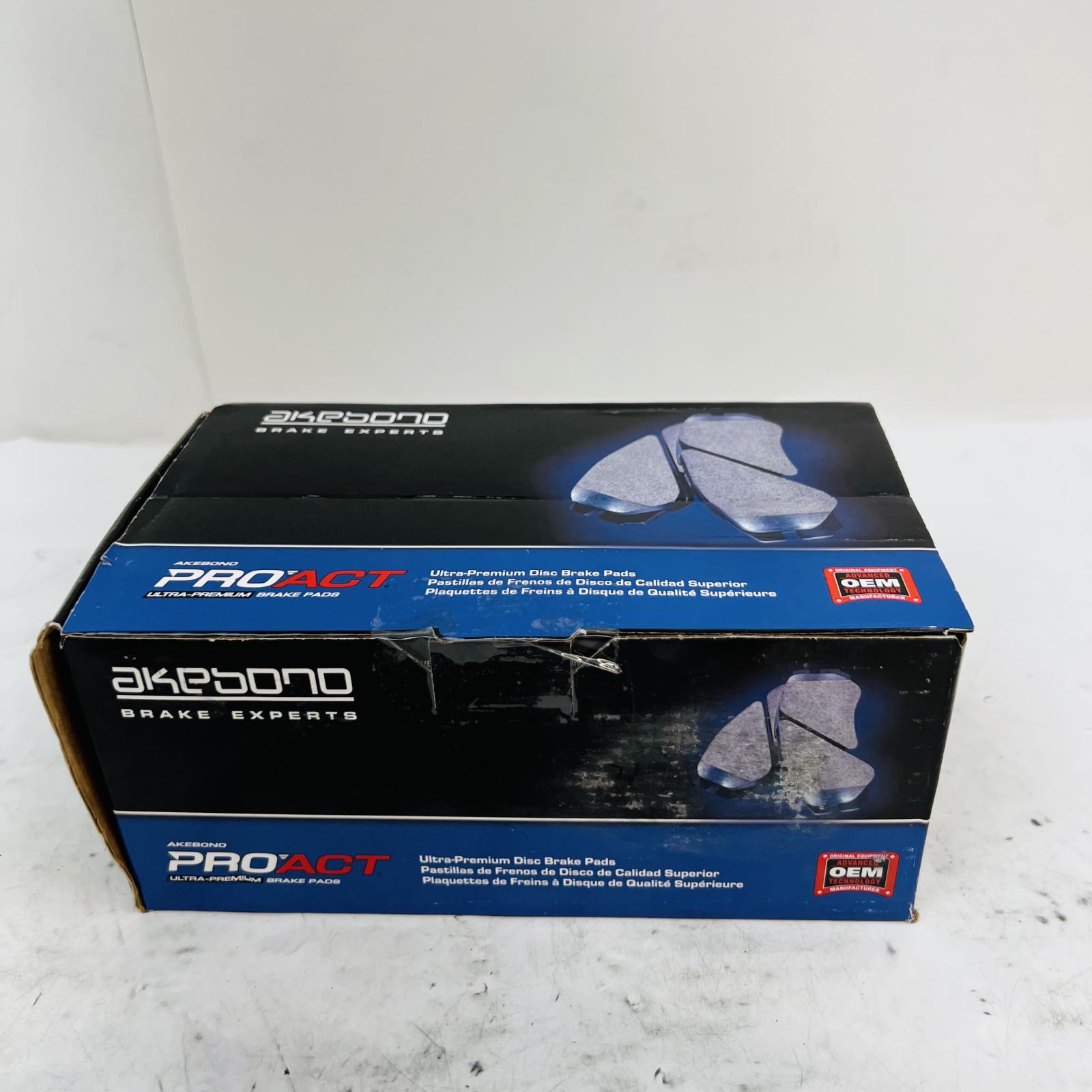 Akebono ACT1056 Ceramic Brake Pads Front ProACT OEM for Honda Acura Toyota - Photo 2