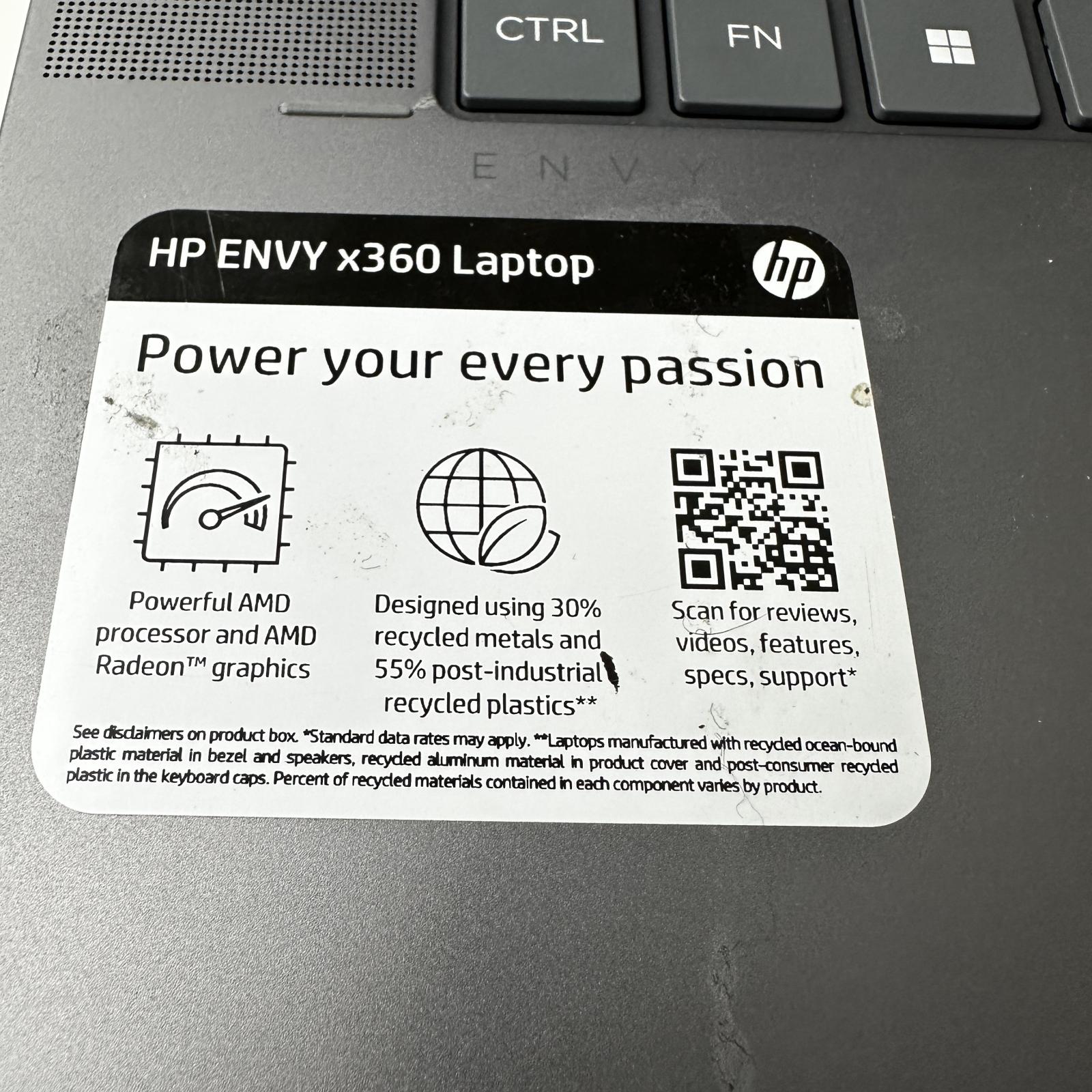 HP Envy x360 2-in-1 Laptop 16" FHD, Ryzen 7 8840HS, 16GB, 256GB - Photo 15