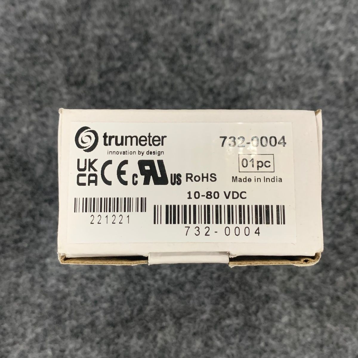 Trumeter 732-0004 Digital Counter, 10–80 VDC, RoHS - Photo 2