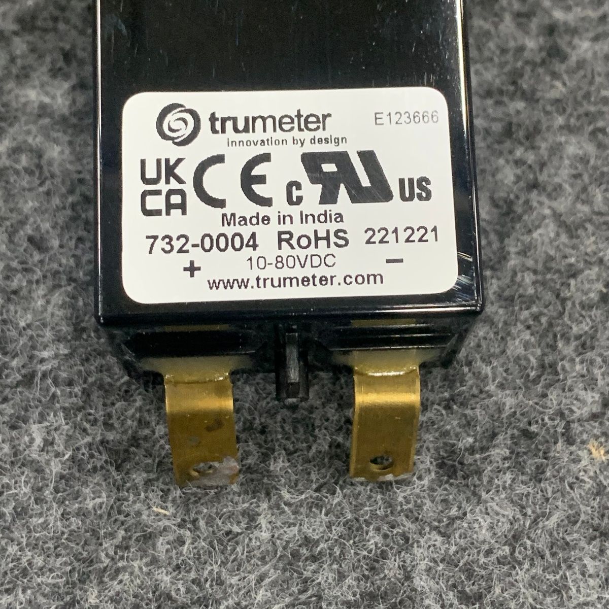 Trumeter 732-0004 Digital Counter, 10–80 VDC, RoHS - Photo 9