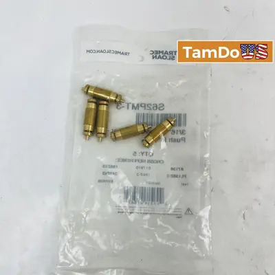 Tramec Sloan S62PMT-3 Union Connector 3/16" Push-In, Pack of 5 at Fasteners & Hardware in new condition