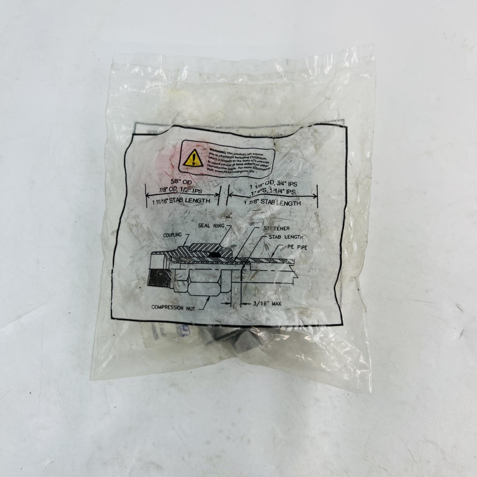 Continental Industries Plastic Compression Outlet Assembly, Carbon Steel - Photo 3