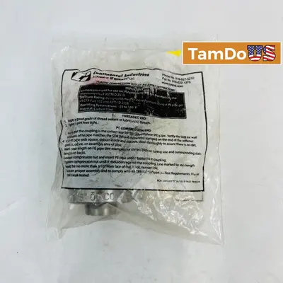 Continental Industries Plastic Compression Outlet Assembly, Carbon Steel at Electrical Equipment & Supplies in new condition