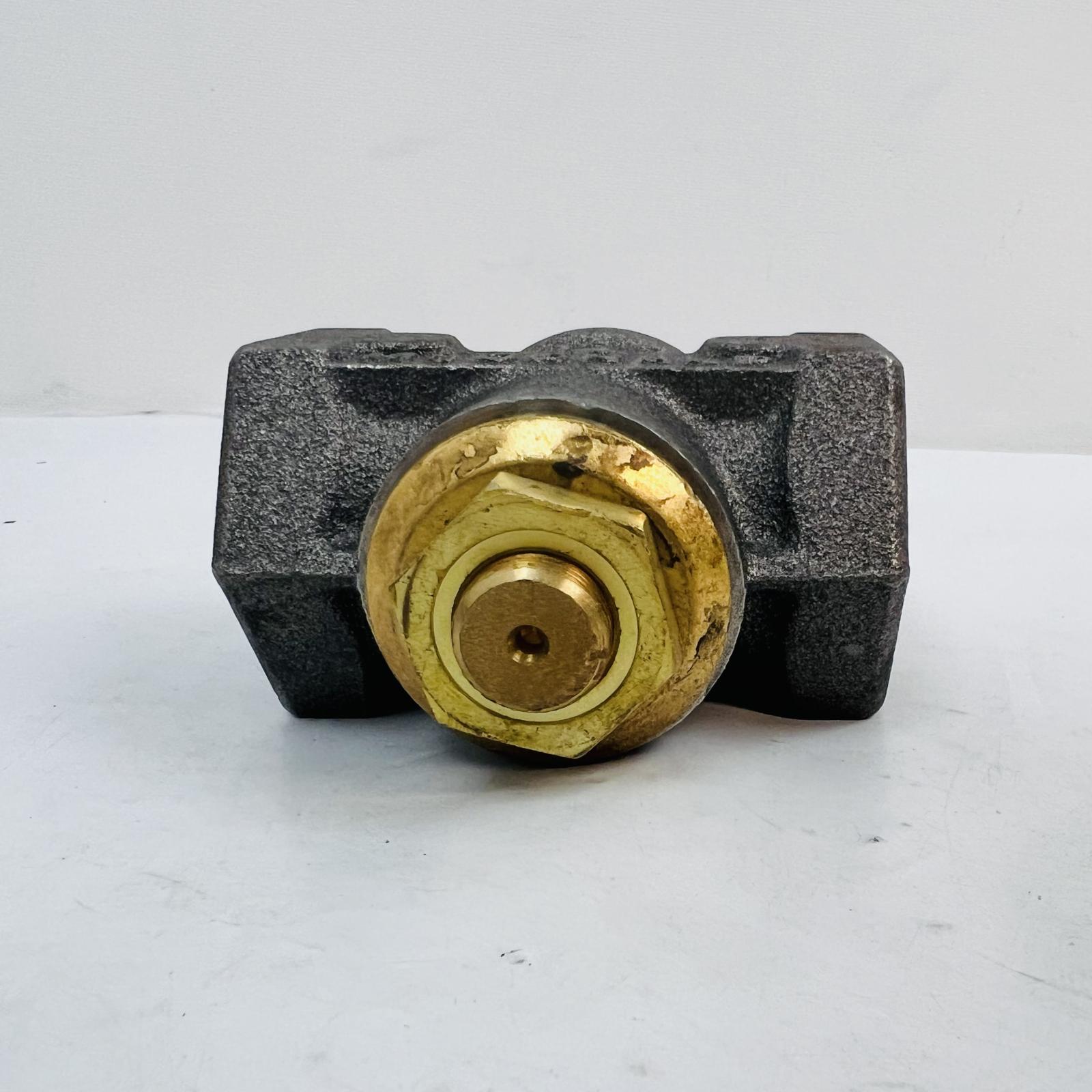 MCDONALD 175G Two Way Shut Off Valve, Cast Iron & Brass - Photo 4