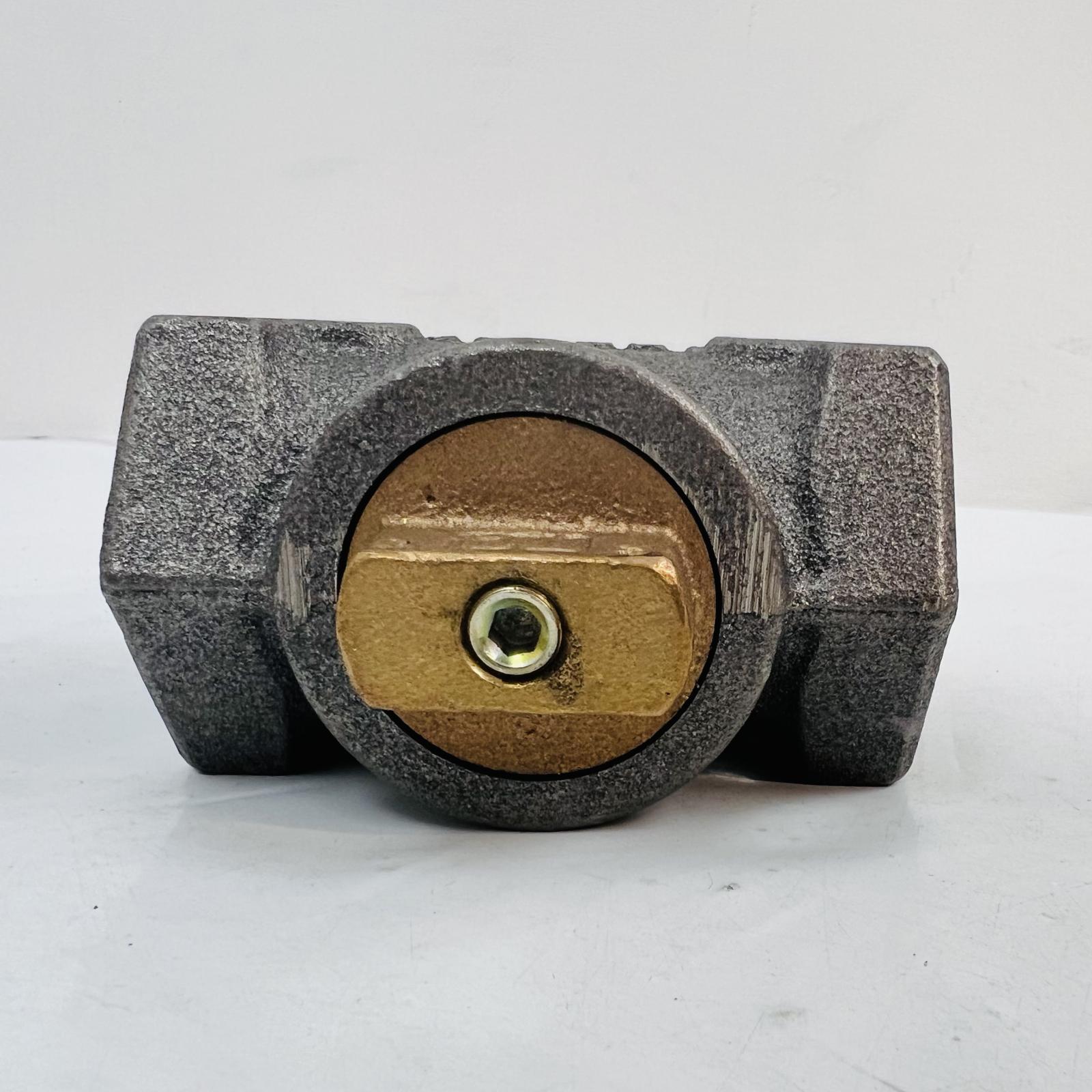 MCDONALD 175G Two Way Shut Off Valve, Cast Iron & Brass - Photo 6